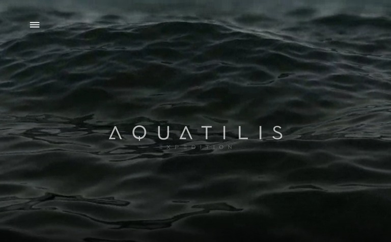 Web Design Inspiration - Aquatilis