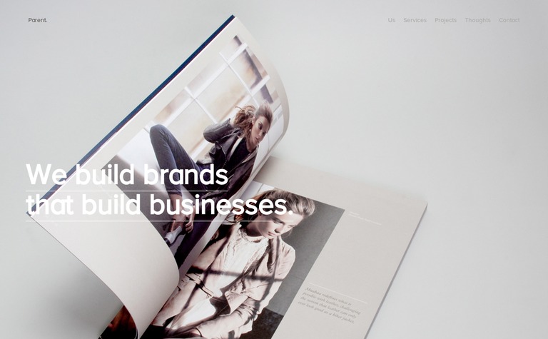 Web Design Inspiration - Parent