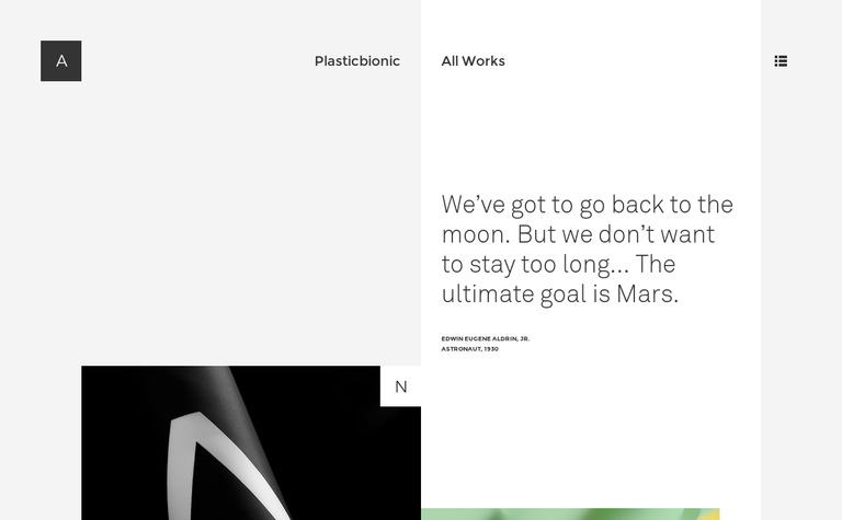 Web Design Inspiration - Plasticbionic