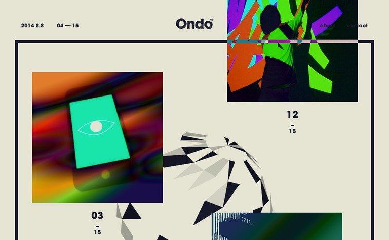 Web Design Inspiration - Ondo