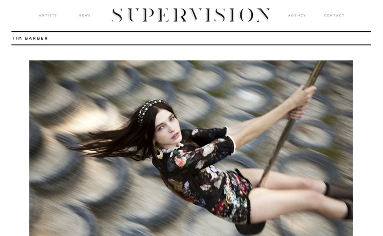 Web Design Inspiration - Supervision New York
