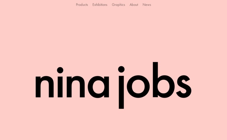 Web Design Inspiration - Nina Jobs