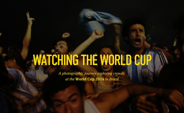 Web Design Inspiration - Watching the World Cup