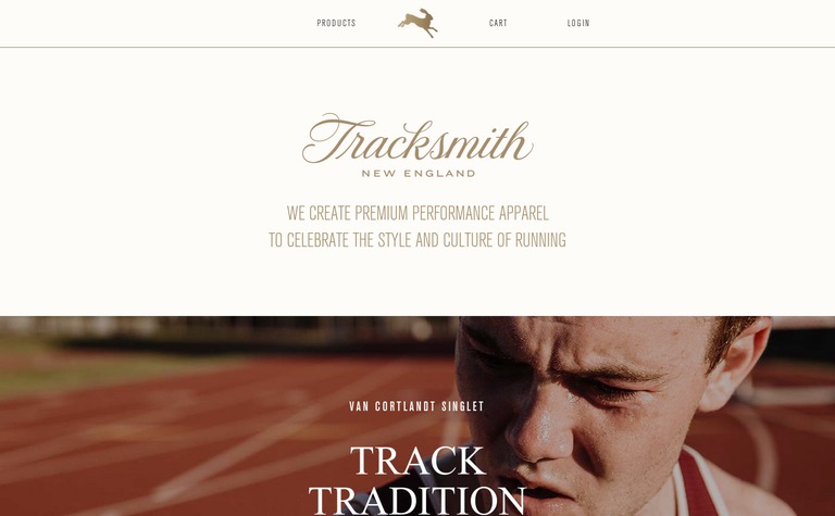 Web Design Inspiration - Tracksmith