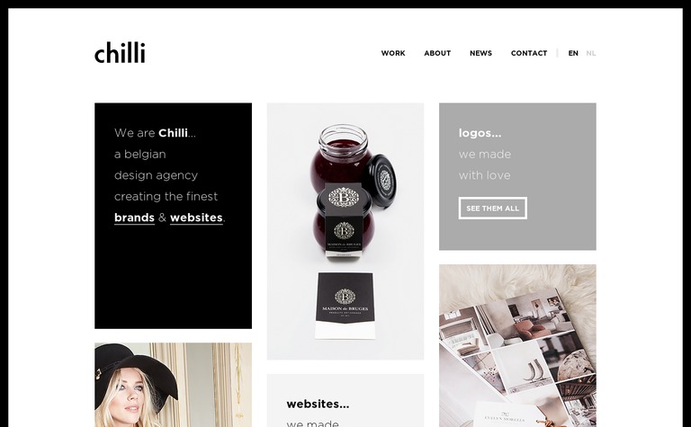 Web Design Inspiration - Chilli