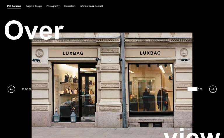 Web Design Inspiration - Pol Solsona