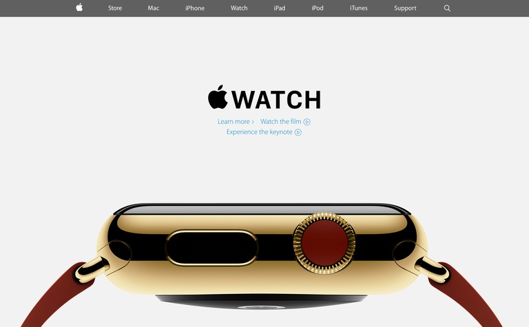 Web Design Inspiration - Apple