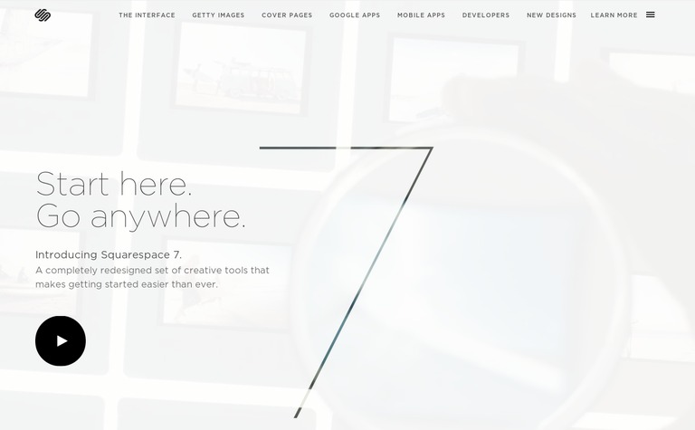Web Design Inspiration - Squarespace — Seven
