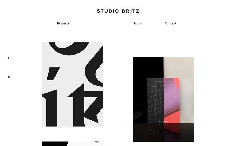 Web Design Inspiration - Studio Britz