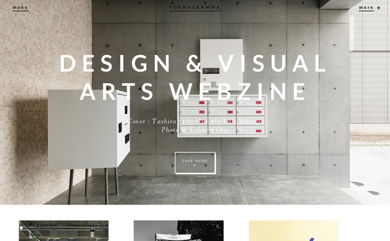 Web Design Inspiration - Formagramma