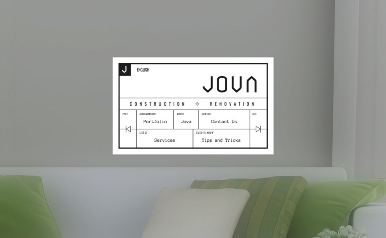 Web Design Inspiration - Jova