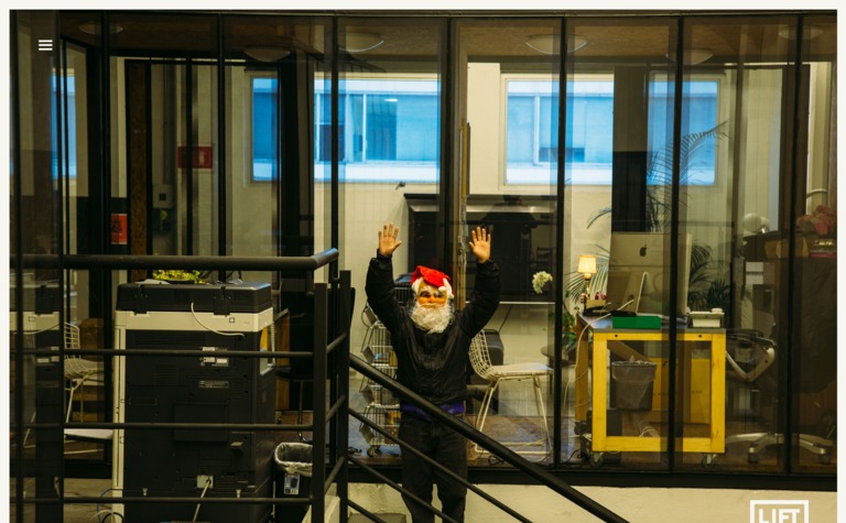 Web Design Inspiration - The Lift
