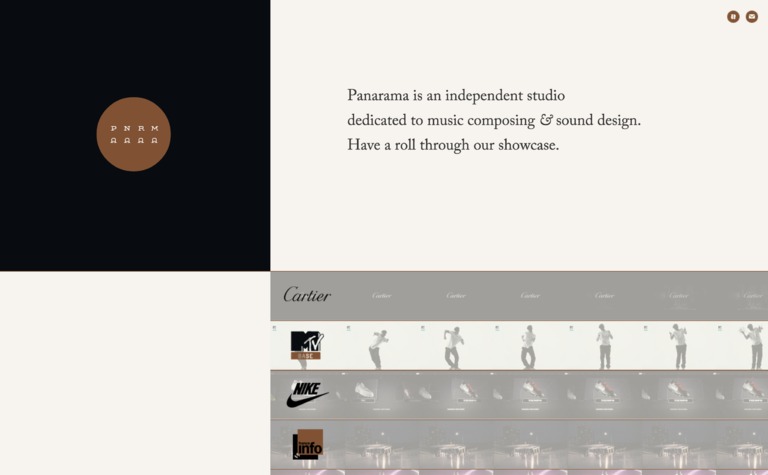 Web Design Inspiration - Panarama