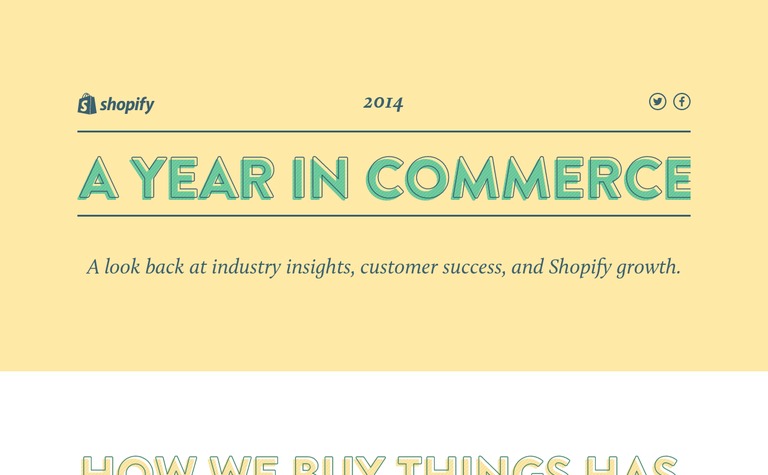 Web Design Inspiration - Shopify — 2014