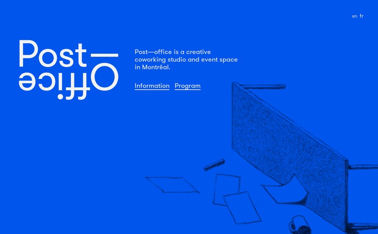 Web Design Inspiration - Post—office