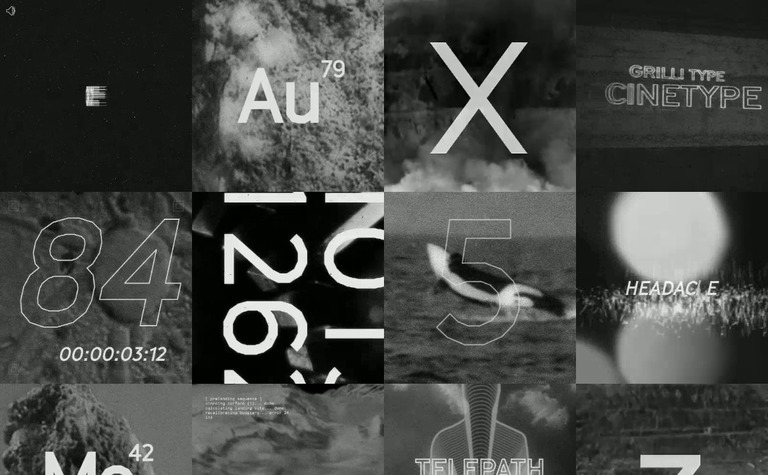 Web Design Inspiration - GT Cinetype