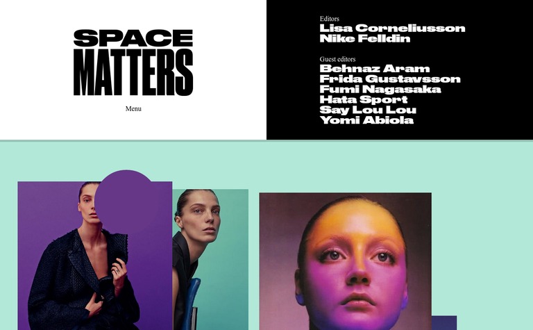 Web Design Inspiration - Space Matters