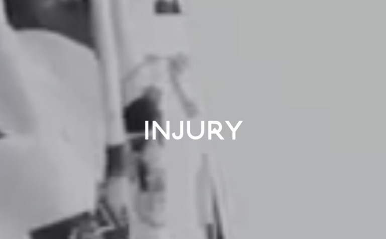 Web Design Inspiration - Injury