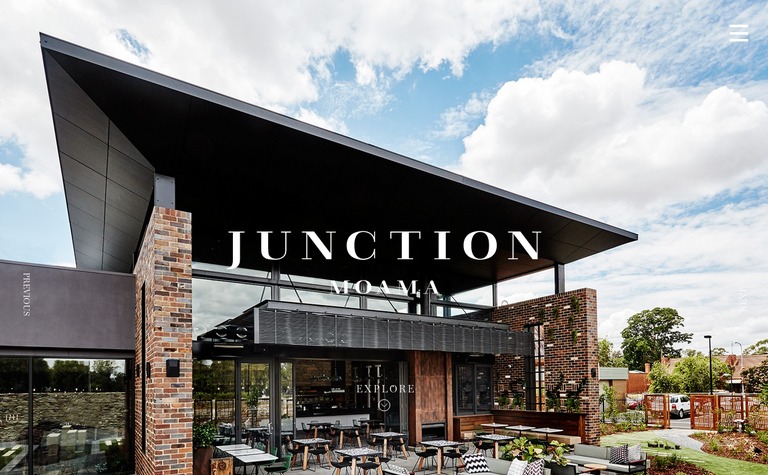 Web Design Inspiration - Junction Moama