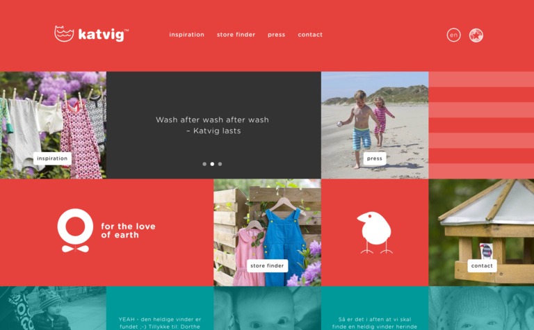 Web Design Inspiration - Katvig