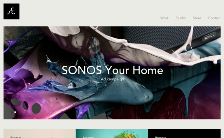 Web Design Inspiration - Serial Cut
