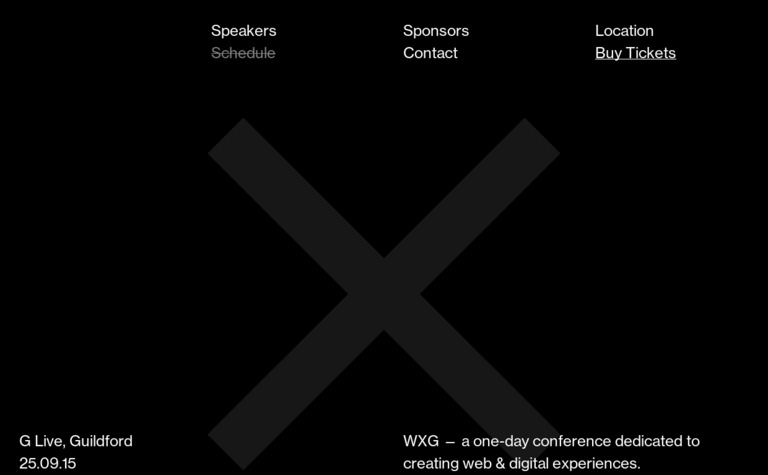 Web Design Inspiration - WXG 2015