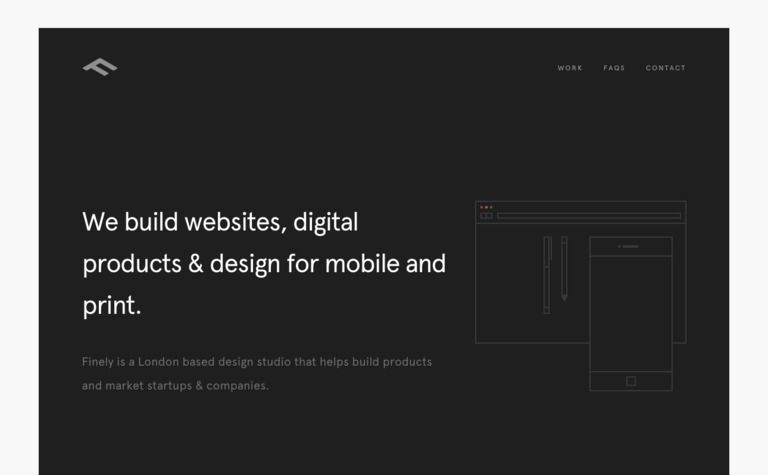Web Design Inspiration - Finely