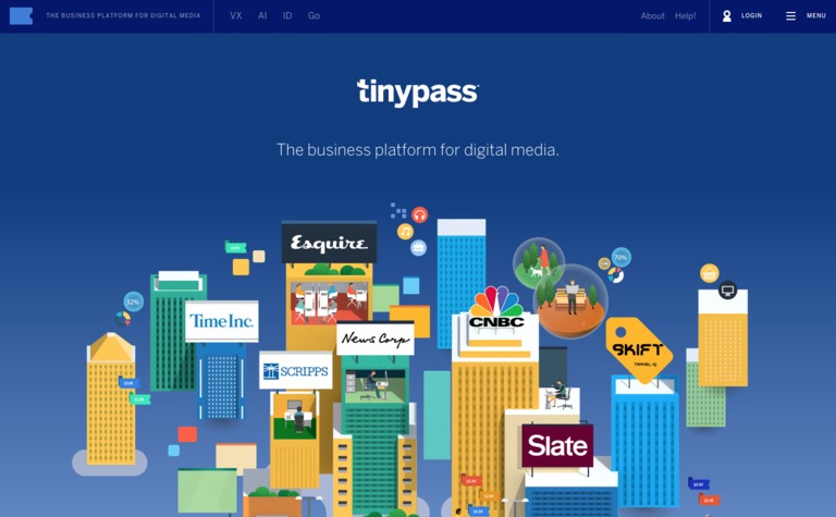 Web Design Inspiration - Tinypass