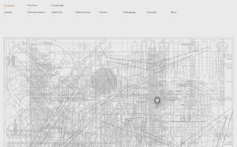 Web Design Inspiration - Andy Cooke