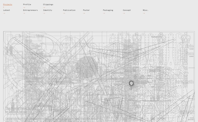 Web Design Inspiration - Andy Cooke