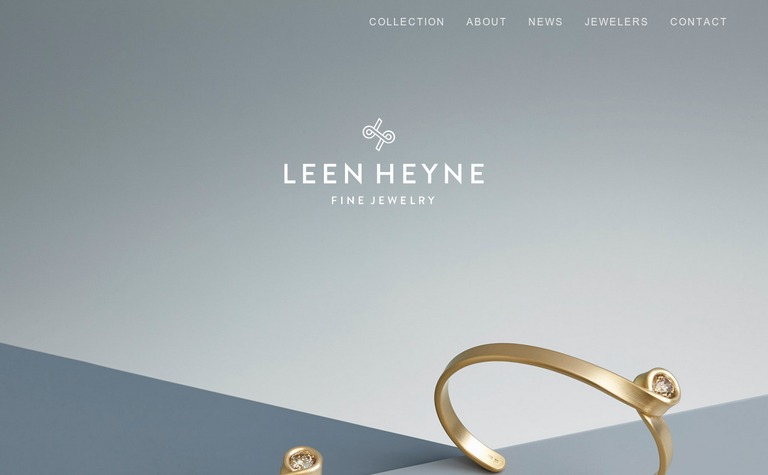 Web Design Inspiration - Leen Heyne