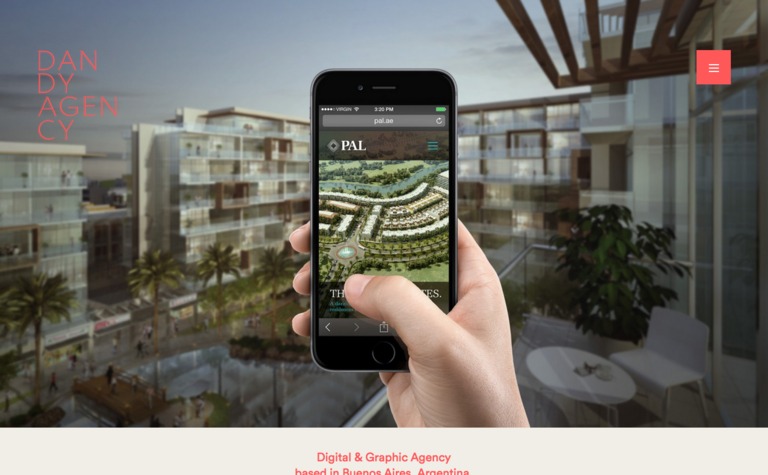Web Design Inspiration - Dandy Agency