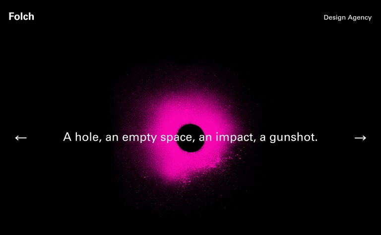 Web Design Inspiration - Folch