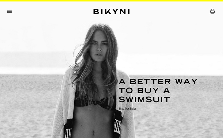 Web Design Inspiration - Bikyni