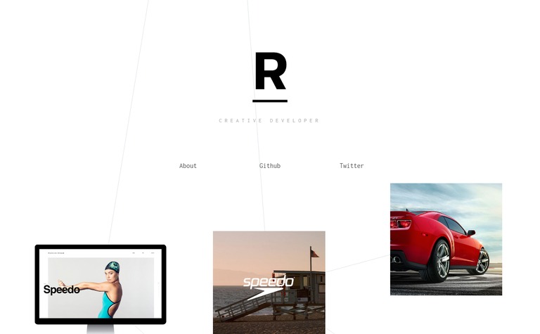 Web Design Inspiration - Ramon Fritsch