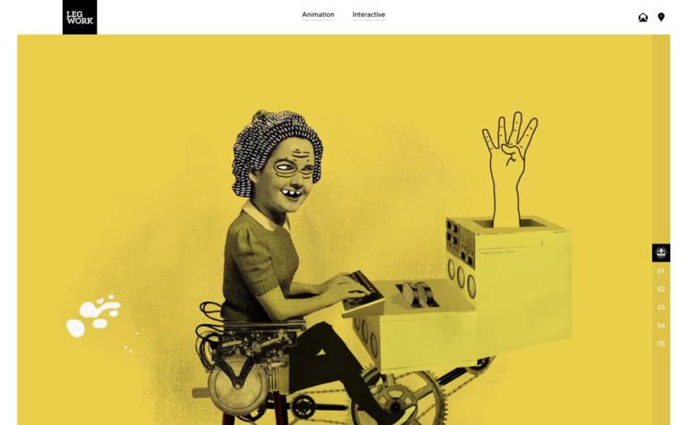 Web Design Inspiration - Legwork Studio