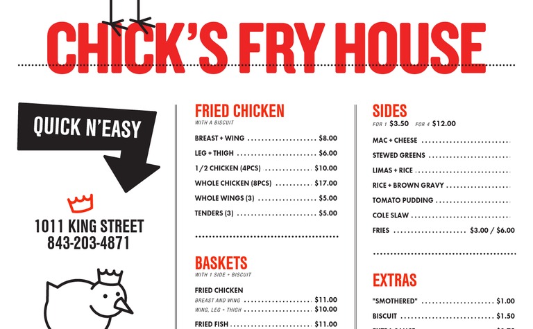 Web Design Inspiration - Chick’s Fry House