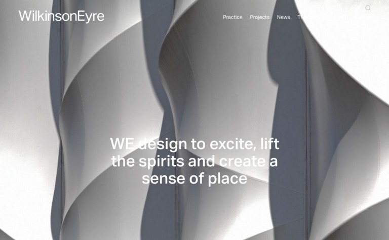 Web Design Inspiration - WilkinsonEyre