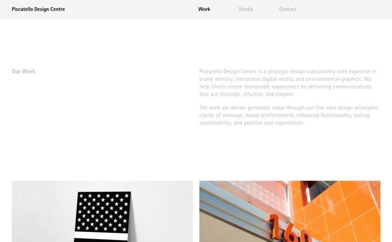 Web Design Inspiration - Piscatello Design Centre