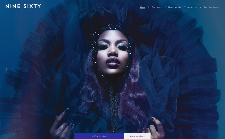 Web Design Inspiration - Nine Sixty