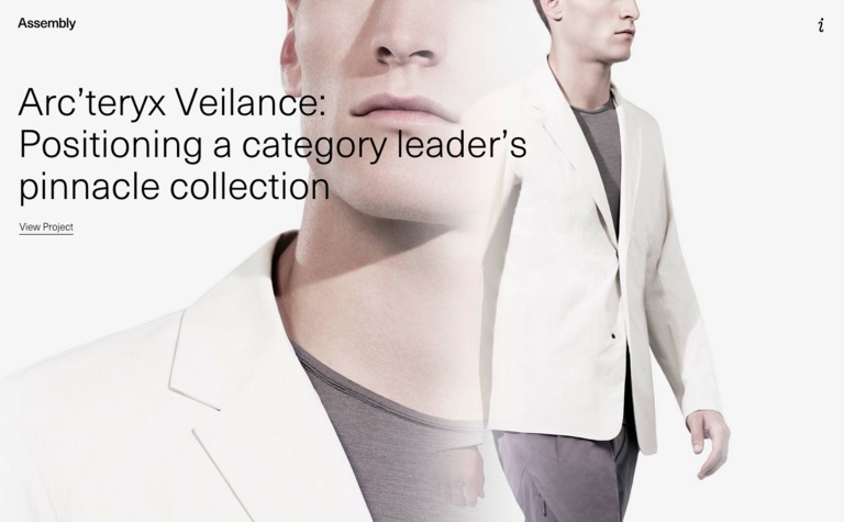 Web Design Inspiration - Assembly
