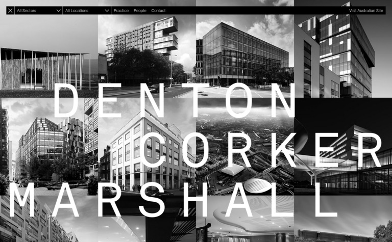 Web Design Inspiration - Denton Corker Marshall