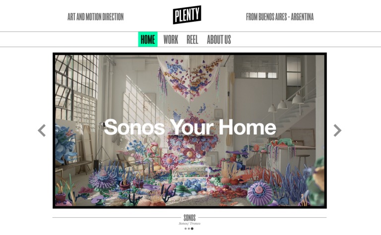 Web Design Inspiration - Plenty