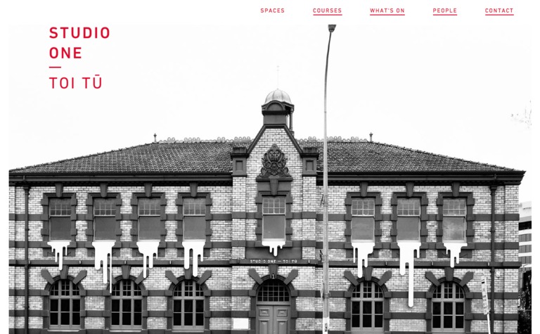 Web Design Inspiration - Stuido One Toi Tū