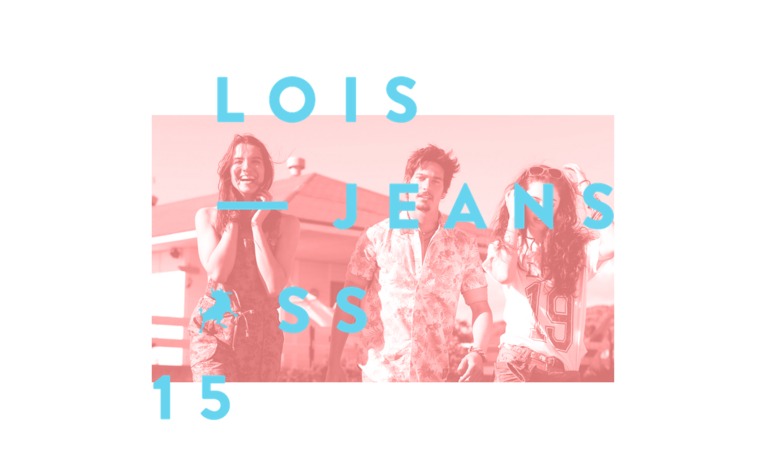 Web Design Inspiration - Lois Jeans | Spring-Summer 2015