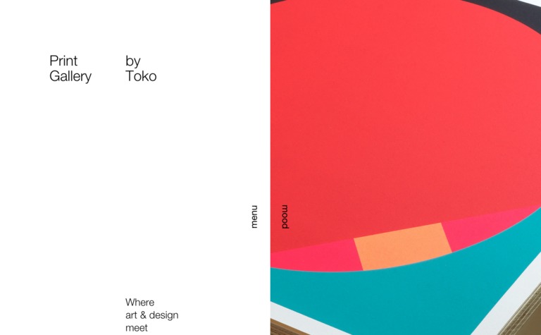 Web Design Inspiration - Print Gallery