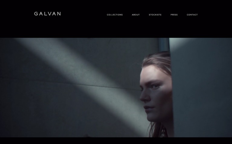 Web Design Inspiration - Galvan