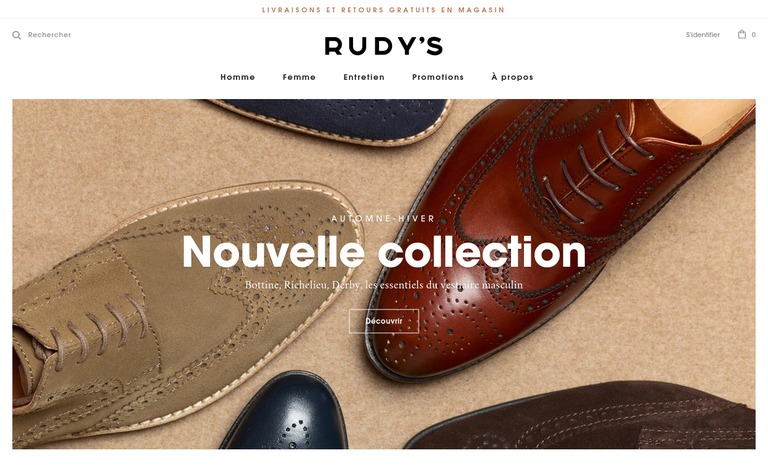 Web Design Inspiration - Rudy’s