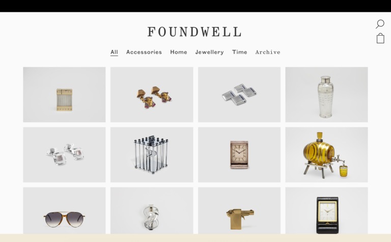 Web Design Inspiration - Foundwell