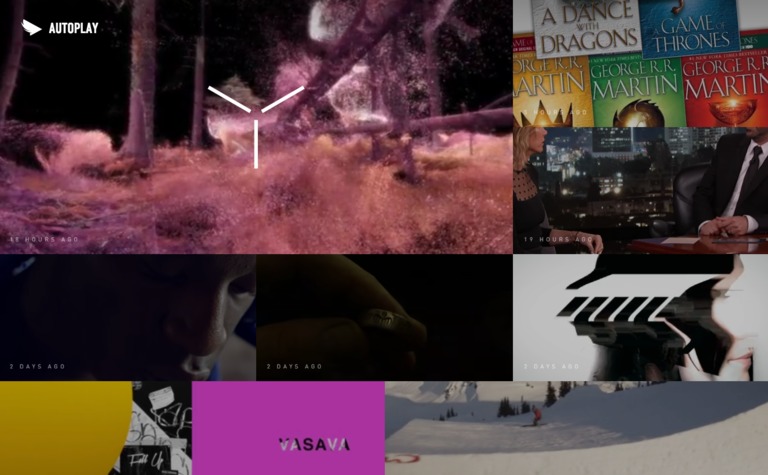 Web Design Inspiration - Autoplay